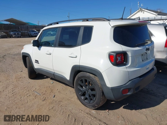 2018 Jeep Renegade Latitude with VIN ZACCJABB1JPH40117, listed as a IAAI auction lot 41676837 with 166,858 mi miles and . Bid and sale history available at DreamBid. Image 3.