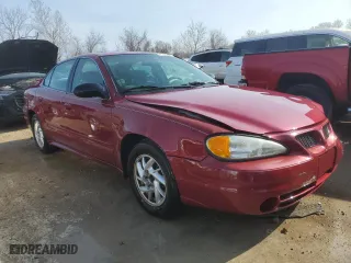 2005 Pontiac Grand Am SE with VIN 1G2NE52F05M249988, listed as a Copart auction lot 41102584 with 180,128 mi miles and Salvage Title. Bid and sale history available at carsss.com. Image 4.