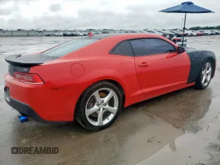 2015 Chevrolet Camaro SS with VIN 2G1FK1EJ8F9301408, listed as a Copart auction lot 60605325 with 135,200 mi miles and Salvage title. Bid and sale history available at DreamBid. Image 3.