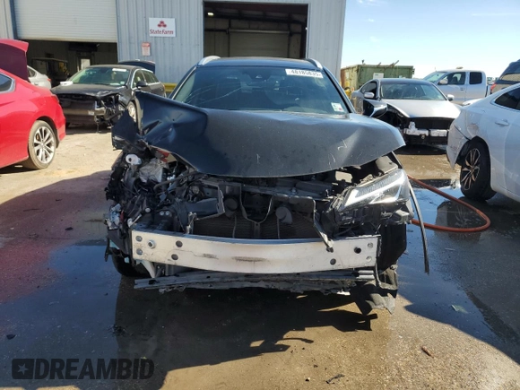 2021 Lexus UX with VIN JTHP3JBH6M2034578, listed as a Copart auction lot 48185835 with 55,297 mi miles and Salvage Title. Bid and sale history available at carsss.com. Image 5.