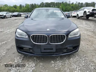 2015 BMW 7 Series 750Li with VIN WBAYE8C50FD781398, listed as a Copart auction lot 49519484 with 54,075 mi miles and Salvage Title. Bid and sale history available at carsss.com. Image 5.