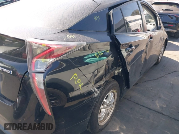 2017 Toyota Prius Two with VIN JTDKBRFU4H3541662, listed as a IAAI auction lot 42316969 with 84,815 mi miles and . Bid and sale history available at DreamBid. Image 12.