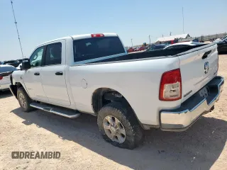 2024 Ram 2500 Big Horn with VIN 3C6UR5DL6RG105991, listed as a Copart auction lot 57835485 with 29,656 mi miles and Salvage title. Bid and sale history available at DreamBid. Image 2.