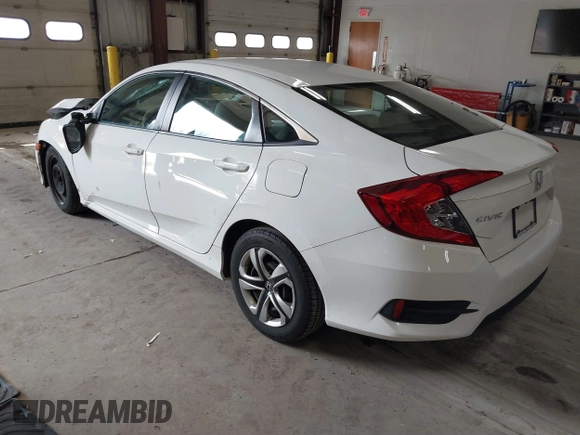 2016 Honda Civic Sedan LX with VIN 19XFC2F59GE028056, listed as a IAAI auction lot 41875940 with 124,243 mi miles. Bid and sale history available at carsss.com. Image 3.