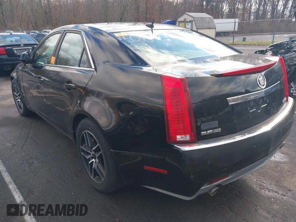 2008 Cadillac CTS AWD w/1SB with VIN 1G6DT57V980206276, listed as a IAAI auction lot 40822684 with 142,690 mi miles. Bid and sale history available at carsss.com. Image 3.