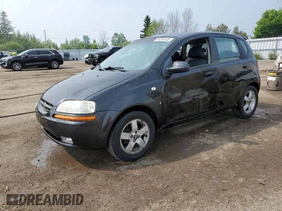2007 Chevrolet Aveo LT z VIN KL1TG65627B699713, wystawiony jako Copart lot #59269135 z przebiegiem 201 659 mil mil oraz Czysty tytuł • Clean title. Historia ofert i sprzedaży dostępna na DreamBid. Obrazek 1.