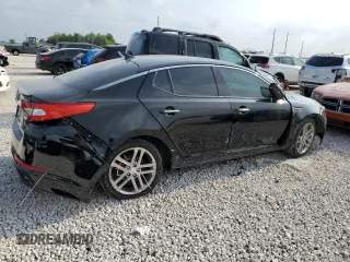 2013 Kia Optima SX with VIN 5XXGR4A64DG198973, listed as a Copart auction lot 51208055 with 128,526 mi miles and Salvage Title. Bid and sale history available at carsss.com. Image 3.