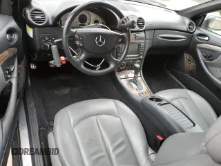 2008 Mercedes-Benz CLK 350 with VIN WDBTK56F08F234873, listed as a Copart auction lot 43166075 with 113,841 mi miles and Salvage title. Bid and sale history available at DreamBid. Image 8.