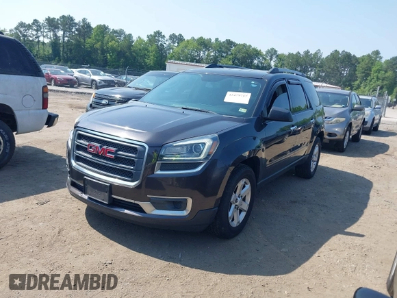 2015 GMC Acadia SLE with VIN 1GKKVNED3FJ283844, listed as a IAAI auction lot 42479717 with 185,574 mi miles and . Bid and sale history available at DreamBid. Image 2.