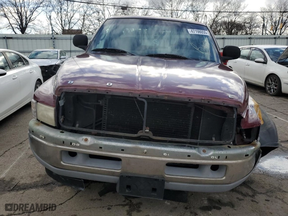 2000 Dodge Ram 1500 with VIN 1B7HC13Y9YJ157209, listed as a Copart auction lot 47198055 with 142,848 mi miles and Salvage Title. Bid and sale history available at carsss.com. Image 5.