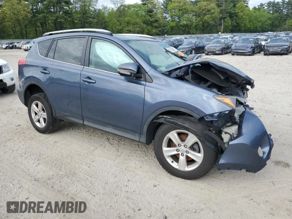 2013 Toyota RAV4 XLE with VIN 2T3RFREV0DW103757, listed as a Copart auction lot 56515265 with Not provided miles and Clean title. Bid and sale history available at DreamBid. Image 4.