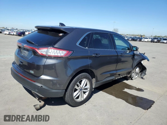 2017 Ford Edge SEL with VIN 2FMPK3J91HBC27548, listed as a Copart auction lot 50570225 with 94,012 mi miles and Salvage Title. Bid and sale history available at carsss.com. Image 3.