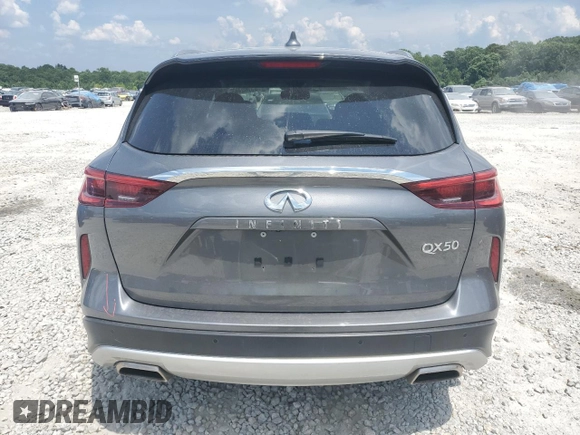2021 Infiniti QX50 Essential с VIN 3PCAJ5CA8MF122003, выставлен на аукционе Copart как лот 63763465 с пробегом 56 039 миль миль и Списание • Salvage title. История ставок и продаж доступна на DreamBid. Изображение 6.