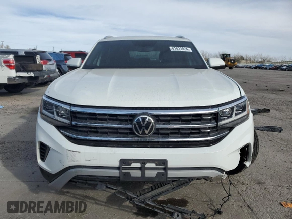 2021 Volkswagen Atlas SE z VIN 1V2KE2CA0MC203869, wystawiony jako Copart lot #81821024 z przebiegiem 30 354 mil mil oraz Szkoda całkowita • Salvage title. Historia ofert i sprzedaży dostępna na DreamBid. Obrazek 5.