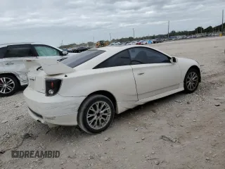 2002 Toyota Celica GT with VIN JTDDR32T020123915, listed as a Copart auction lot 81512724 with 194,756 mi miles and Salvage Title. Bid and sale history available at carsss.com. Image 3.