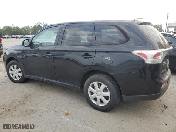 2014 Mitsubishi Outlander ES with VIN JA4AD2A31EZ004570, listed as a Copart auction lot 84794134 with 0 mi miles and Non Repairable. Bid and sale history available at carsss.com. Image 2.