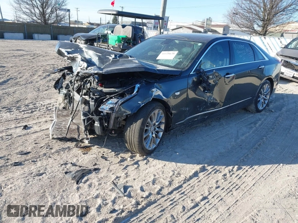 2017 Cadillac CT6 Premium Luxury AWD with VIN 1G6KF5RS4HU139368, listed as a IAAI auction lot 41538638 with 55,137 mi miles and . Bid and sale history available at DreamBid. Image 18.