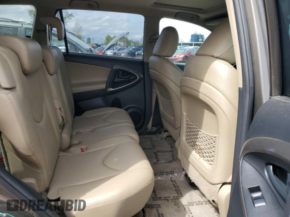 2010 Toyota RAV4 Ltd with VIN JTMDK4DV4AD013224, listed as a Copart auction lot 52075325 with 201,027 mi miles and Salvage Title. Bid and sale history available at carsss.com. Image 11.