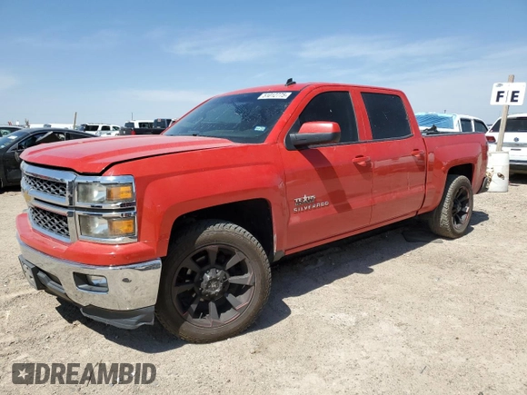 2014 Chevrolet Silverado 1500 LT with VIN 3GCPCREC6EG121552, listed as a Copart auction lot 51012775 with 162,924 mi miles and Salvage Title. Bid and sale history available at carsss.com. Image 1.