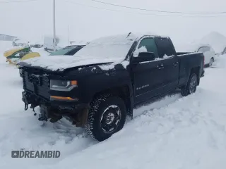 2017 Chevrolet Silverado 1500 LT with VIN 1GCVKREC9HZ211938, listed as a Copart auction lot 86072164 with 144,539 mi miles and Salvage Title. Bid and sale history available at carsss.com. Image 1.