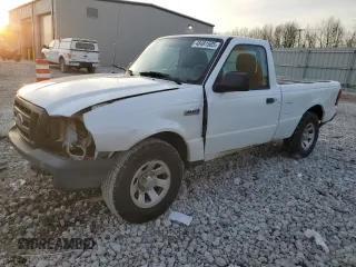 2011 Ford Ranger XL with VIN 1FTKR1AD9BPA81855, listed as a Copart auction lot 48481505 with 224,382 mi miles and Salvage Title. Bid and sale history available at carsss.com. Image 1.