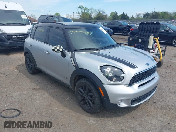 2012 MINI Countryman S with VIN WMWZC5C56CWM13283, listed as a IAAI auction lot 42093902 with 230,000 mi miles and . Bid and sale history available at DreamBid. Image 1.