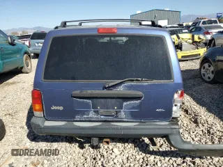 1997 Jeep Cherokee Sport with VIN 1J4FJ68S1VL543468, listed as a Copart auction lot 72753854 with 0 mi miles and Salvage Title. Bid and sale history available at carsss.com. Image 6.