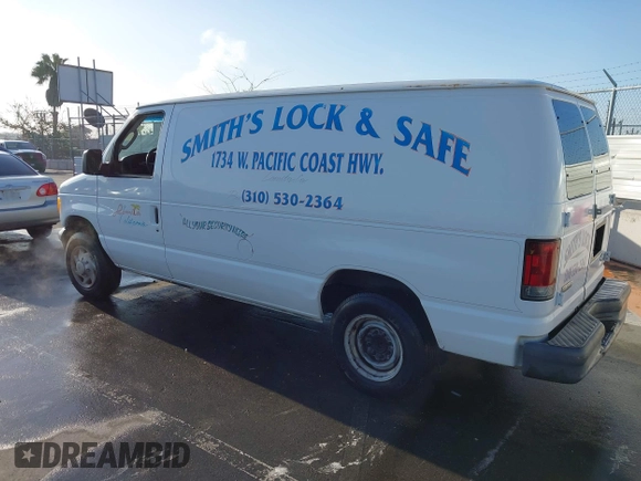 2007 Ford Econoline Cargo Commercial with VIN 1FTNE14WX7DA06614, listed as a IAAI auction lot 41993688 with Not Provided miles and . Bid and sale history available at DreamBid. Image 3.