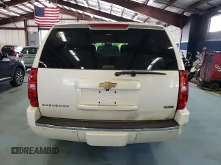 2010 Chevrolet Suburban LTZ with VIN 1GNUKKE3XAR253406, listed as a Copart auction lot 74265134 with 215,598 mi miles and Clean Title. Bid and sale history available at carsss.com. Image 6.