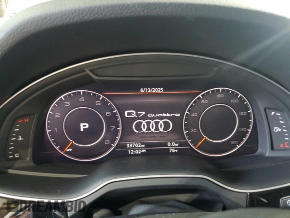 2018 Audi Q7 Premium Plus z VIN WA1LAAF71JD045991, wystawiony jako Copart lot #61437075 z przebiegiem 33 702 mil mil oraz Szkoda całkowita • Salvage title. Historia ofert i sprzedaży dostępna na DreamBid. Obrazek 9.