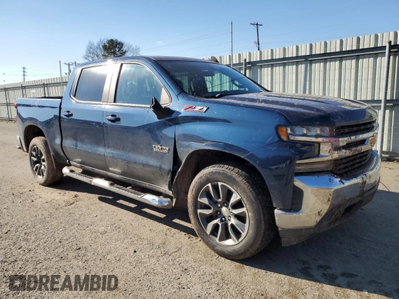 2019 Chevrolet Silverado 1500 LT with VIN 3GCUYDEDXKG156252, listed as a Copart auction lot 41859125 with 85,247 mi miles and Salvage Title. Bid and sale history available at carsss.com. Image 4.