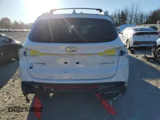 2023 Hyundai Santa Fe Hybrid Limited with VIN 5NMS5DA19PH016989, listed as a Copart auction lot 41601705 with 18,111 mi miles and Salvage Title. Bid and sale history available at carsss.com. Image 6.