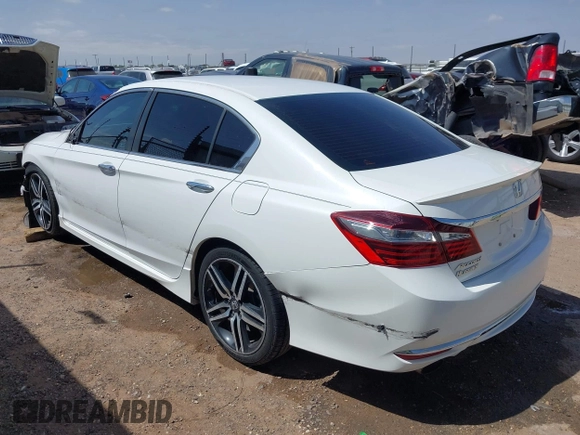 2016 Honda Accord Sport with VIN 1HGCR2F53GA047711, listed as a IAAI auction lot 42080322 with 211,635 mi miles and . Bid and sale history available at DreamBid. Image 3.