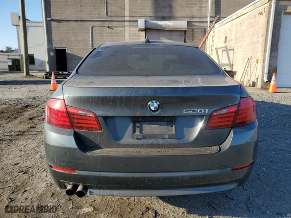 2012 BMW 5 Series 528i with VIN WBAXG5C55CDX04994, listed as a Copart auction lot 50713425 with 88,115 mi miles and Salvage Title. Bid and sale history available at carsss.com. Image 6.