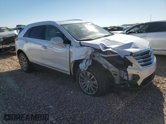 2018 Cadillac XT5 Luxury AWD with VIN 1GYKNDRS3JZ197100, listed as a Copart auction lot 50421165 with 34,911 mi miles and Salvage Title. Bid and sale history available at DreamBid. Image 4.