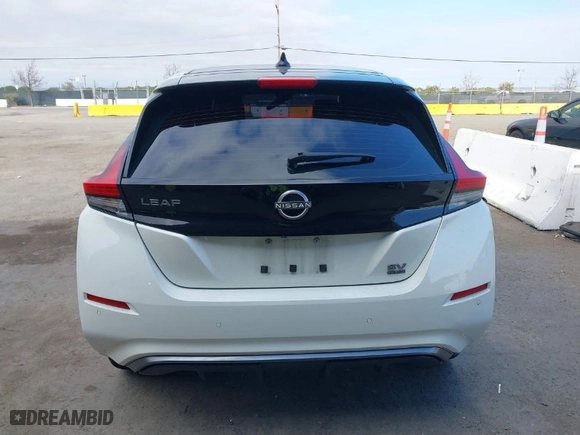 2023 Nissan LEAF SV PLUS with VIN 1N4CZ1CV6PC557350, listed as a IAAI auction lot 41459564 with NaN miles. Bid and sale history available at carsss.com. Image 16.