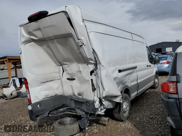 2024 Ford Transit with VIN 1FTLW3U8XRKA57434, listed as a Copart auction lot 47895265 with 7,844 mi miles and Salvage Title. Bid and sale history available at DreamBid. Image 3.