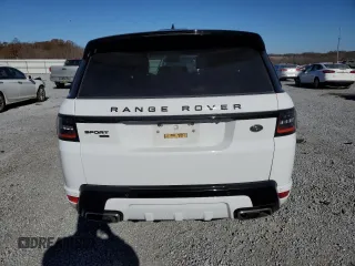 2021 Land Rover Range Rover Sport HST with VIN SALWS2RU2MA783336, listed as a Copart auction lot 82207714 with 0 mi miles and Salvage Title. Bid and sale history available at carsss.com. Image 6.