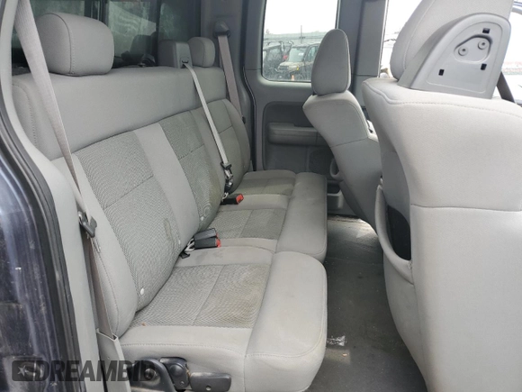 2004 Ford F-150 XL with VIN 1FTPX12564KD89245, listed as a Copart auction lot 52342585 with 187,119 mi miles and Salvage title. Bid and sale history available at DreamBid. Image 10.