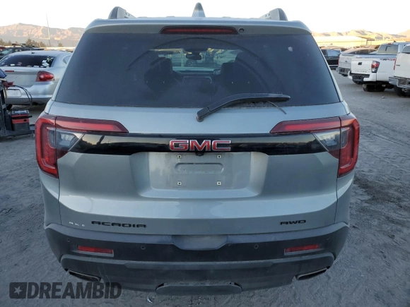 2023 GMC Acadia SLT with VIN 1GKKNULS3PZ164092, listed as a Copart auction lot 88752775 with 41,913 mi miles and Salvage Title. Bid and sale history available at DreamBid. Image 6.