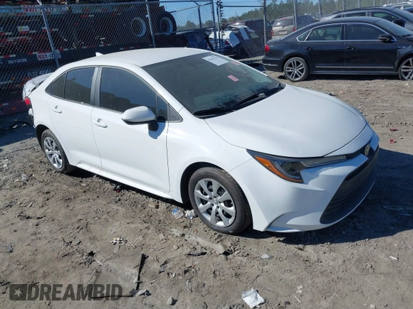 2024 Toyota Corolla LE с VIN 5YFB4MDE3RP197422, выставлен на аукционе IAAI как лот 41656210 с пробегом Не указан миль и . История ставок и продаж доступна на DreamBid. Изображение 1.