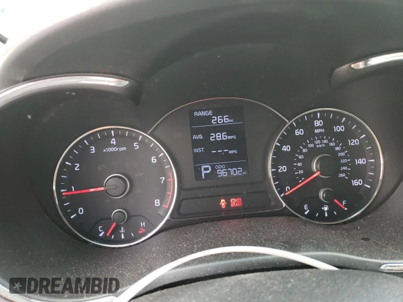 2015 Kia Forte LX with VIN KNAFX4A66F5429605, listed as a Copart auction lot 50926975 with 96,702 mi miles and Salvage Title. Bid and sale history available at carsss.com. Image 9.