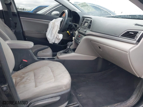 2017 Hyundai Elantra SE with VIN 5NPD74LFXHH101937, listed as a IAAI auction lot 41805344 with 70,515 mi miles. Bid and sale history available at carsss.com. Image 5.