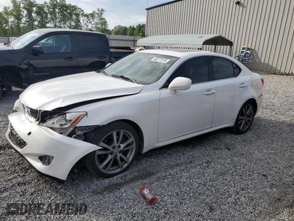 2008 Lexus IS 250 z VIN JTHBK262585065219, wystawiony jako Copart lot #56277515 z przebiegiem 233 780 mil mil oraz Szkoda całkowita • Salvage title. Historia ofert i sprzedaży dostępna na DreamBid. Obrazek 1.