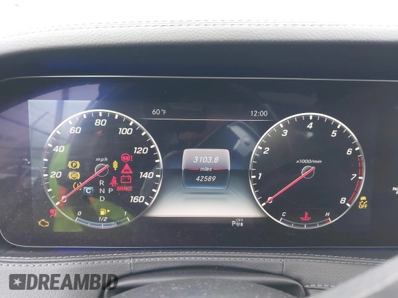 2019 Mercedes-Benz S 450 z VIN WDDUG6EB5KA463880, wystawiony jako IAAI lot #42230868 z przebiegiem 42 589 mil mil oraz . Historia ofert i sprzedaży dostępna na DreamBid. Obrazek 16.