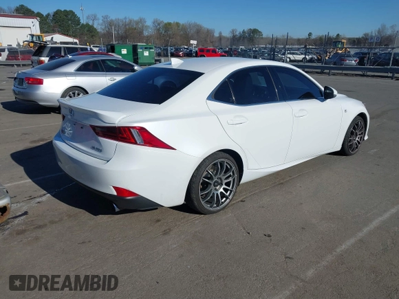 2014 Lexus IS 350 z VIN JTHBE1D26E5008706, wystawiony jako IAAI lot #41816475 z przebiegiem 129 670 mil mil oraz . Historia ofert i sprzedaży dostępna na DreamBid. Obrazek 4.