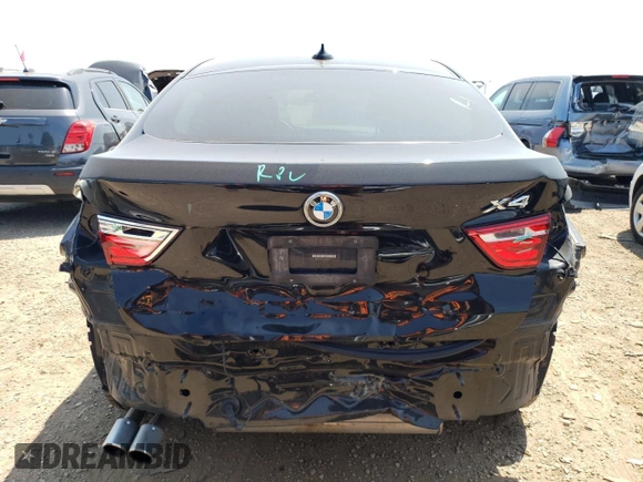 2018 BMW X4 xDrive28i with VIN 5UXXW3C52J0T82473, listed as a Copart auction lot 59122843 with 43,949 mi miles. Bid and sale history available at carsss.com. Image 6.