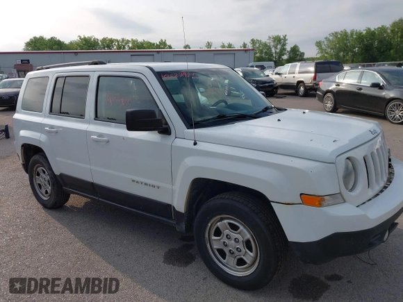 2015 Jeep Patriot Sport with VIN 1C4NJRBB0FD279697, listed as a IAAI auction lot 42523925 with 103,192 mi miles and . Bid and sale history available at DreamBid. Image 1.