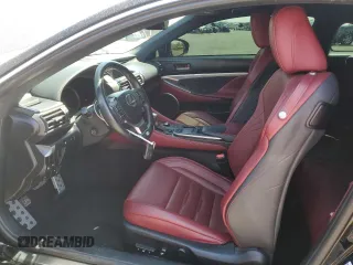 2015 Lexus RC 350 F Sport with VIN JTHHE5BC8F5002937, listed as a Copart auction lot 60566685 with 86,343 mi miles and Salvage title. Bid and sale history available at DreamBid. Image 7.