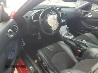 2014 Nissan 370Z Nismo with VIN JN1AZ4EH8EM633462, listed as a Copart auction lot 43250905 with Not Provided miles and Salvage Title. Bid and sale history available at DreamBid. Image 8.